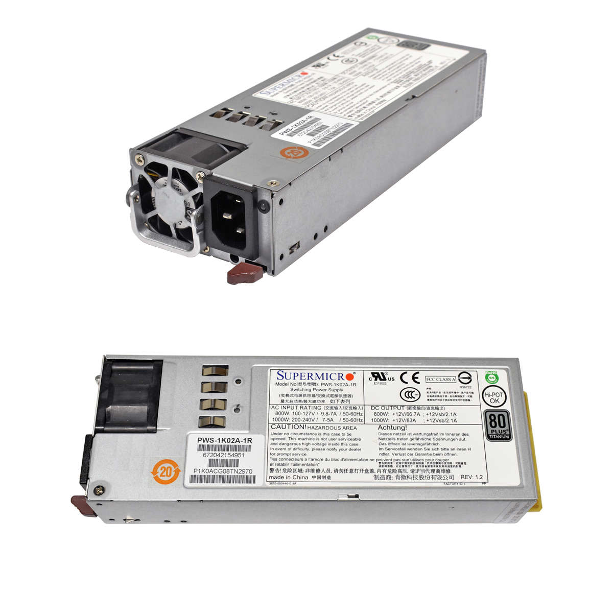 Supermicro-1000W-PSU-Netzteil-Power-Supply-PWS-1K0-001.jpg Supermicro 1000W PSU Netzteil Power Supply PWS-1K02A-1R 672042154951 für CSE-829