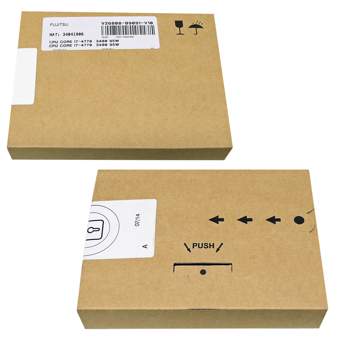 Fujitsu Intel Core Processor i7-4770 8MB Cache 3.40 GHz 4- Core FCLGA1150 SR149