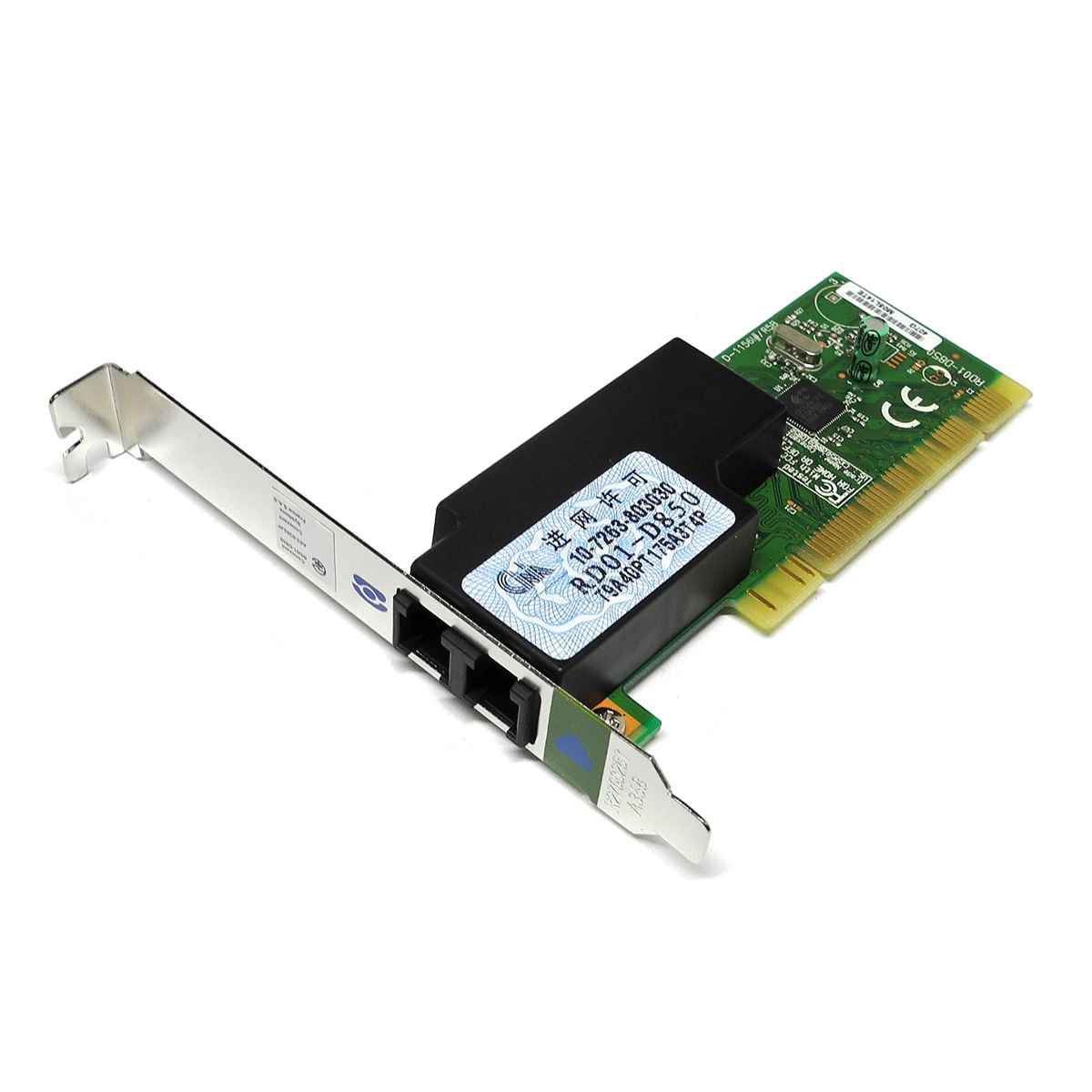DELL 0HF187 Conexant RD01-D850 Dual-Port RJ-11 PCI Fax Modem Card DELL 0HF187 Conexant RD01-D850 Dual-Port RJ-11 PCI Fax Modem Card