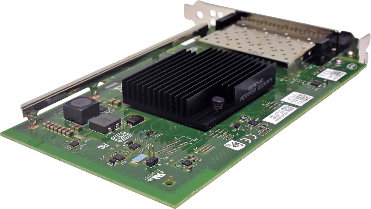 Dell Intel X710-DA4 0DDJKY Quad-Port SFP+ 10GE Network Adapter PCIe x8 FP Dell Intel X710-DA4 0DDJKY Quad-Port SFP+ 10GE Network Adapter PCIe x8 FP