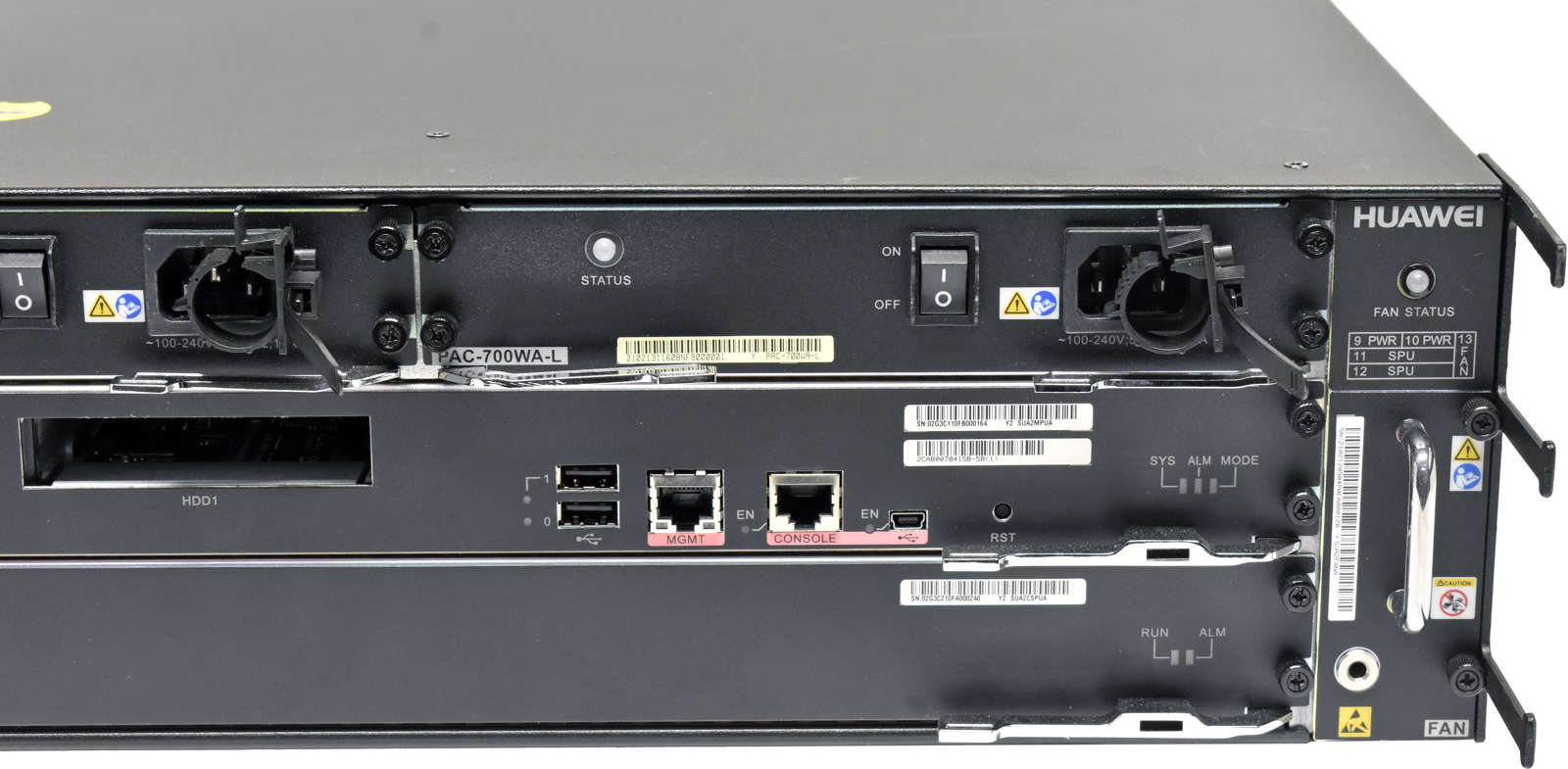 Huawei NIP6680 3U Intrusion Prevention System 10x Modules