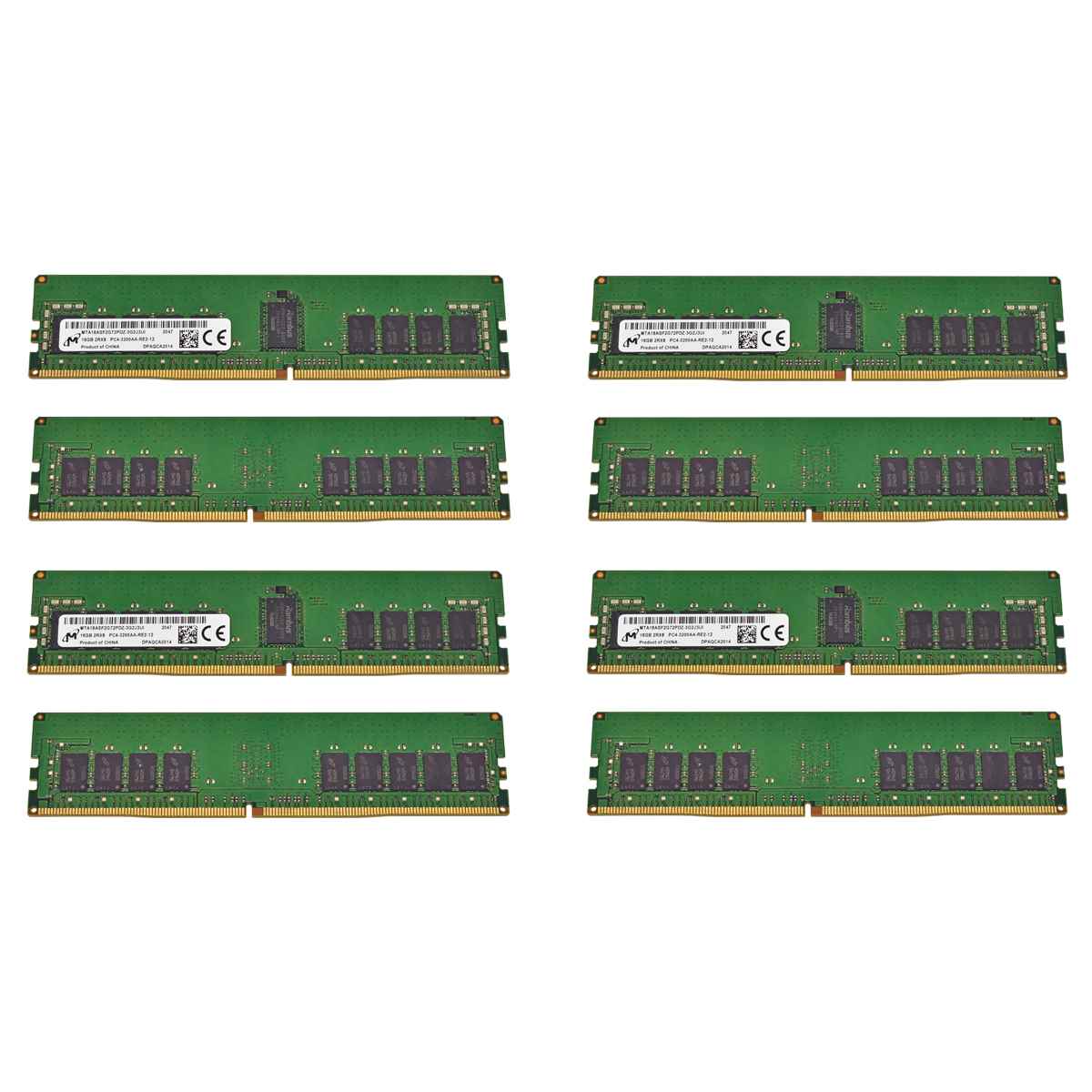64 GB Micron 4x 16GB 2Rx8 PC4-3200AA Server RAM ECC DDR4 MTA18ASF2G72PDZ-3G2J3UI für G431-MM0 64 GB Micron 4x 16GB 2Rx8 PC4-3200AA Server RAM ECC DDR4 MTA18ASF2G72PDZ-3G2J3UI für G431-MM0