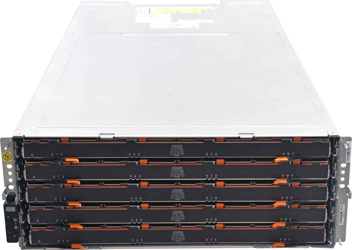 NetApp DS460C NAJ-1503 60-Bay Expansion Shelf Ohne Festplatten 2x E2800A-32GB Controller