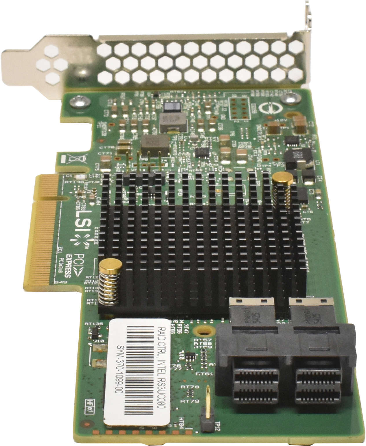 Intel RAID Controller SATA / SAS 12G PCIe x8 RS3UC080 H10156-151 LP + Kabel