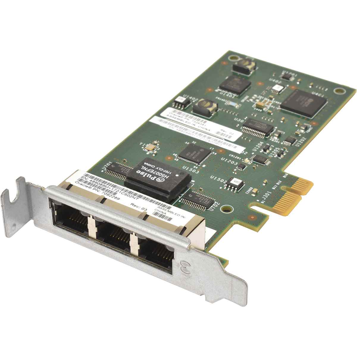 Oracle Netzwerk Karte 3-Ports Cluster Heartbeat Assembly PCI 7092289 7328391 LP Oracle Netzwerk Karte 3-Ports Cluster Heartbeat Assembly PCI 7092289 7328391 LP