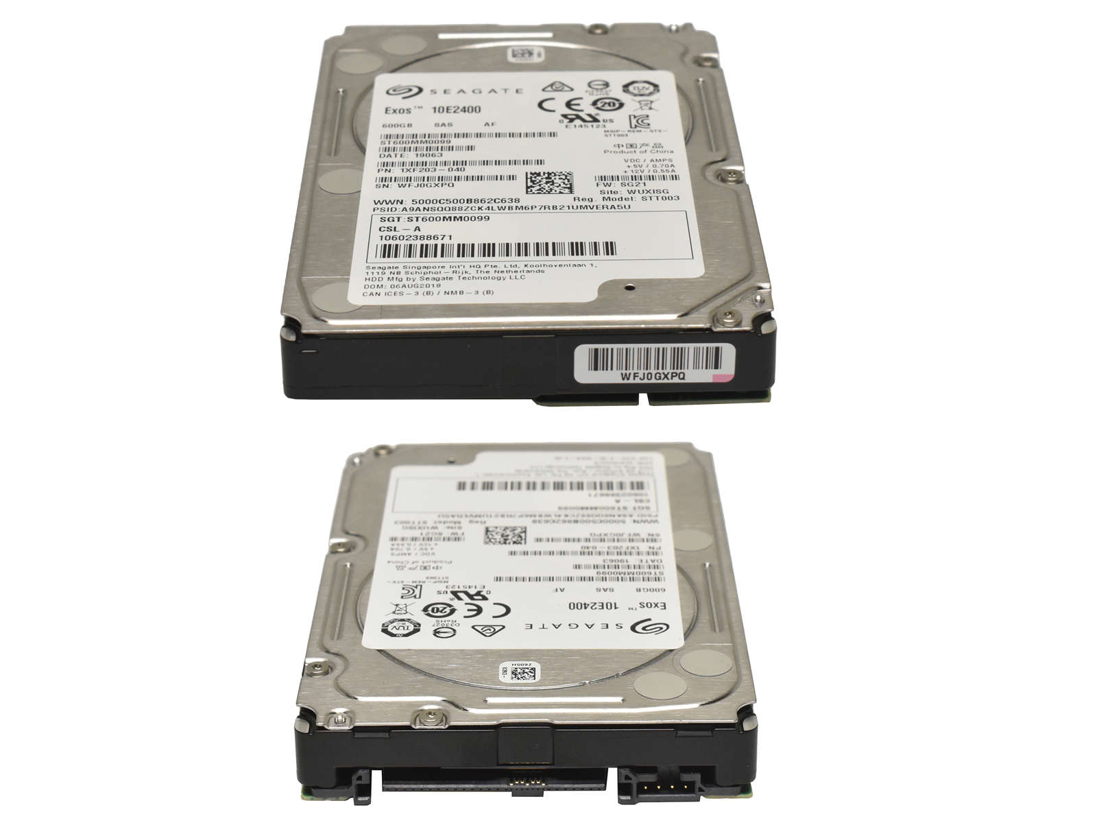 Seagate 600GB 2.5" 10K SAS HDD Festplatte ST600MM0099 1XF203-040