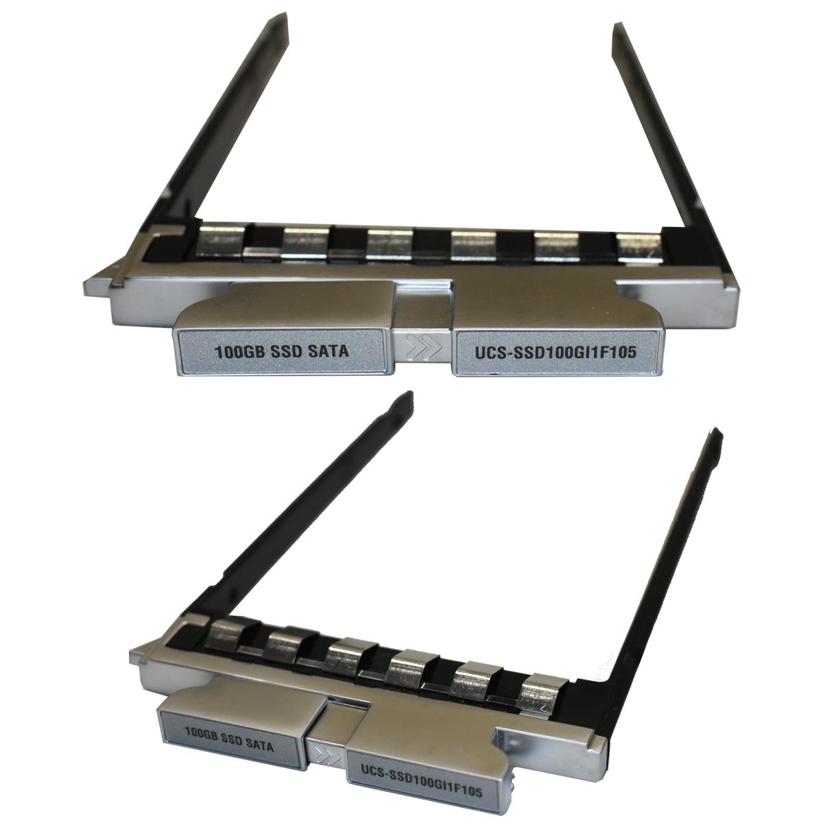 Cisco 2.5 Zoll UCS-SSD100GI1F105 Low Height 7mm SATA SSD drive sled mounted Cisco 2.5 Zoll UCS-SSD100GI1F105 Low Height 7mm SATA SSD drive sled mounted