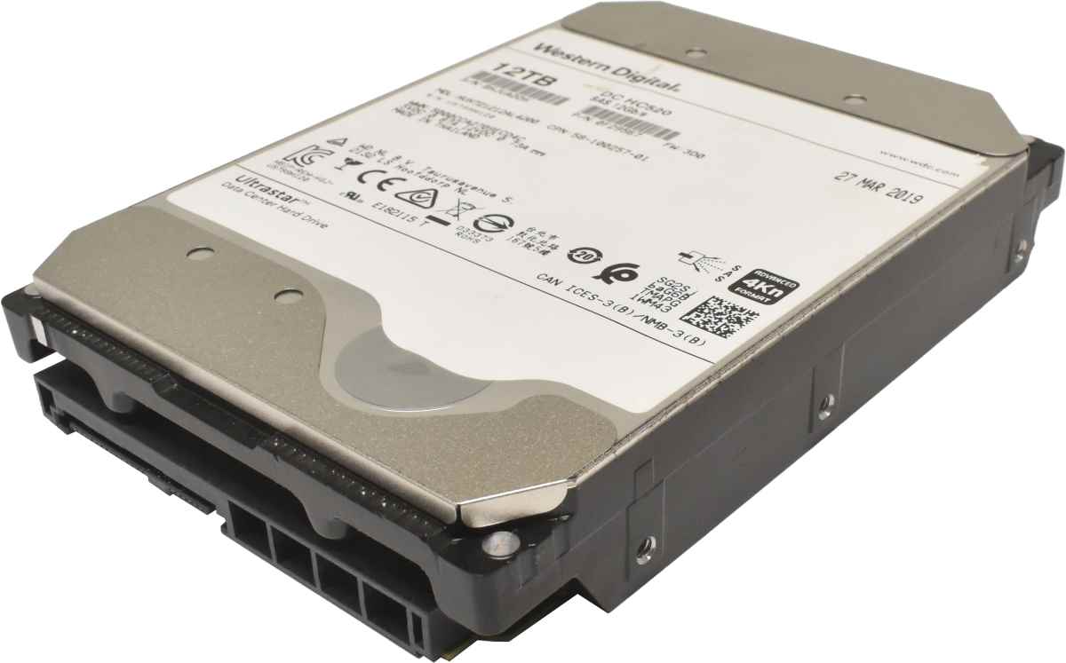 Western Digital Ultrastar DC HC520 12TB 3.5" 7.2K 12G SAS HDD Festplatte HUH721212AL4200 0F29567