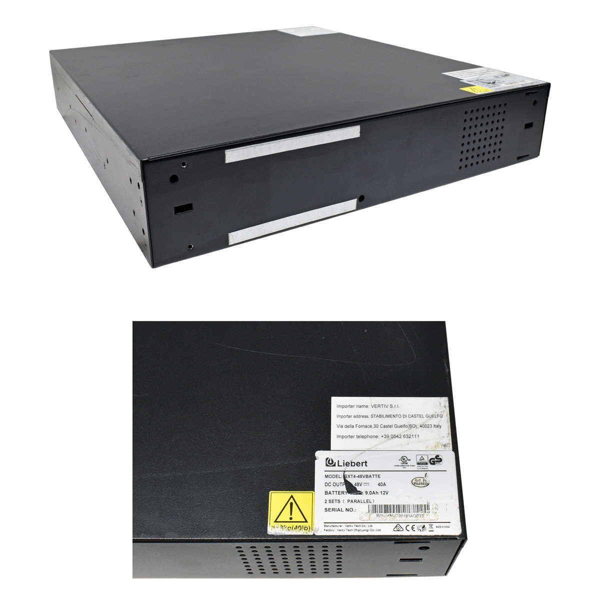 Vertiv-Liebert-GXT4-48VBatte-ext-battery-cabinet-4-002.jpg Vertiv Liebert GXT4-48VBatte ext. battery cabinet 40A 9 Ah 12V no Front panel