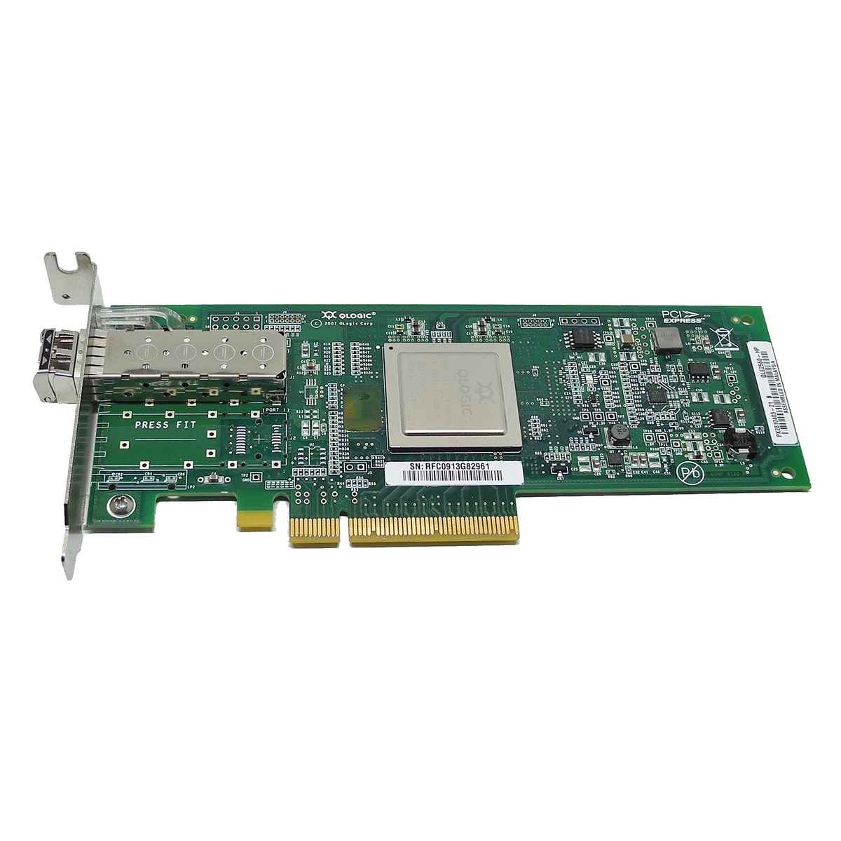 IBM QLogic QLE2560-IBMX FC Single-Port 8Gb PCIe x8 Network Adapter 42D0503 LP QLogic IBM QLE2560-LNVX FC Single-Port 8Gb PCIe x8 Netzwerkkarte 00Y5628 LP