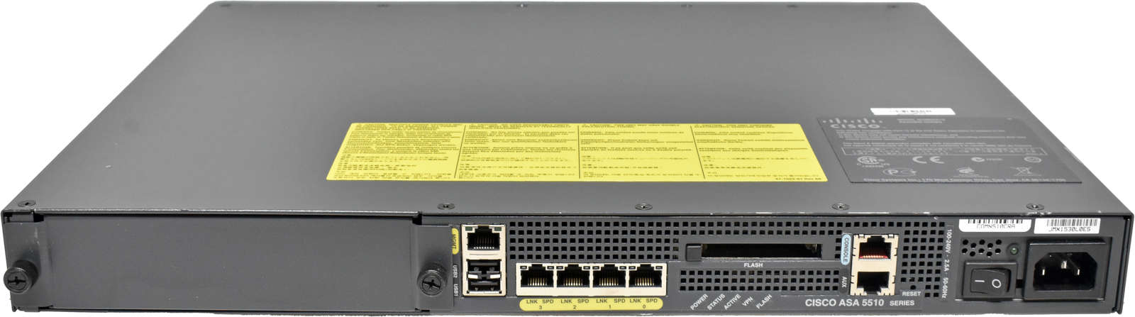 Cisco-ASA-5510-Adaptive-Security-Appliance-68-2618-002.jpg Cisco ASA 5510 Adaptive Security Appliance 68-2618-01 no Rack Ears