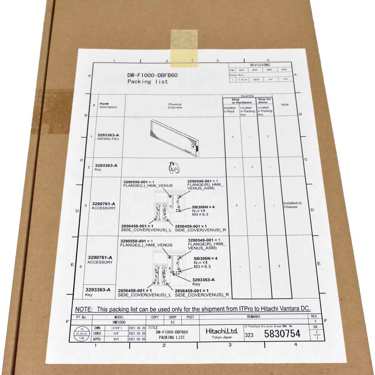 Hitachi 4U Front Bezel 355DW-F1000-DBFB60 for Storage DW-F1000-DB60 NEW NEU Hitachi 4U Front Bezel 355DW-F1000-DBFB60 for Storage DW-F1000-DB60 NEW NEU