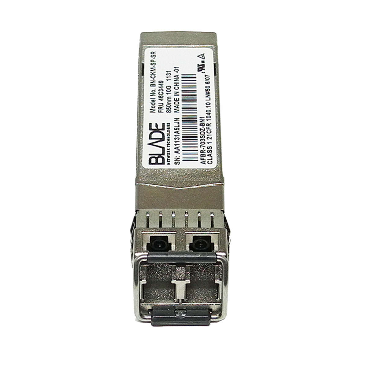 IBM-BLADE-BN-CKM-SP-SR-10Gb-850-nm-300-m-SFP-FC-Tr-004.jpg IBM BLADE BN-CKM-SP-SR 10Gb 850 nm 300 m SFP+ FC Transceiver 46C3449