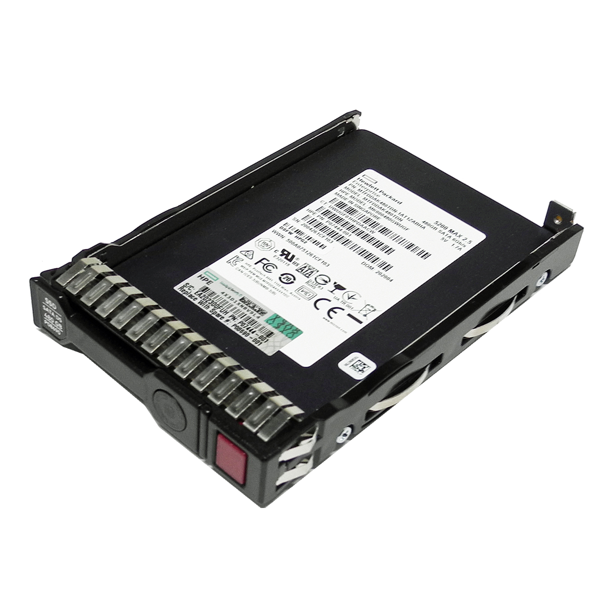 HP Micron MK000480GWUGF 480GB SATA 6Gb/s 2.5“ SSD + Rahmen P07444-001 P08690-001 HP Micron MK000480GWUGF 480GB SATA 6Gb/s 2.5“ SSD + Rahmen P07444-001 P08690-001