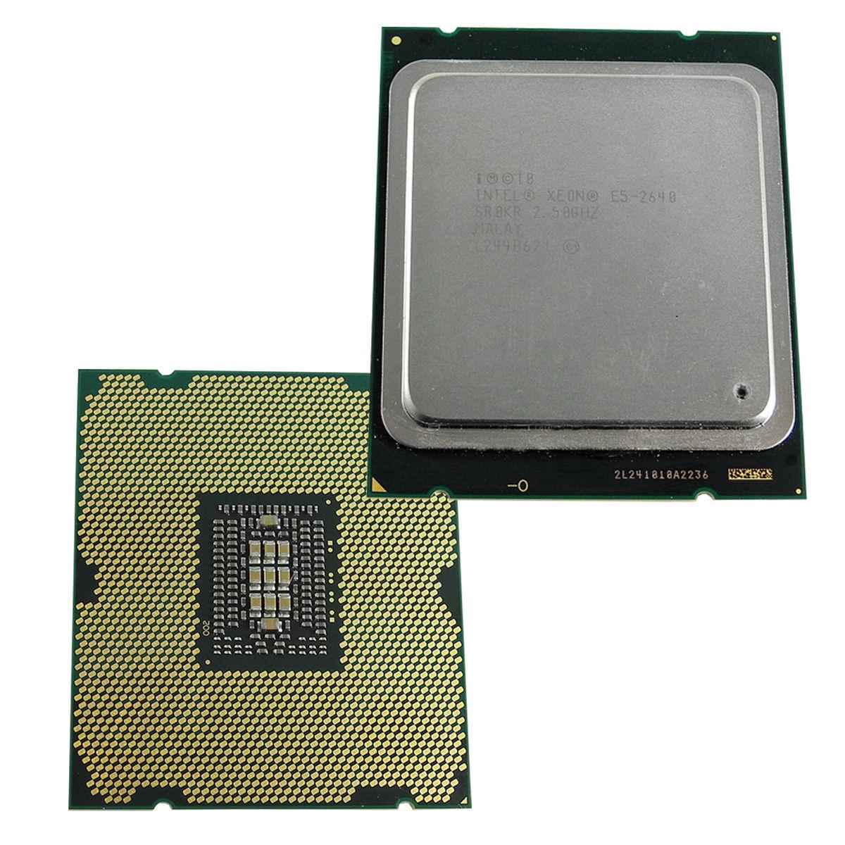 10 x Intel Xeon Processor E5-2640 15MB Cache 2.5GHz Six Core FC LGA 2011 P/N SR0KR 10 x Intel Xeon Processor E5-2640 15MB Cache 2.5GHz Six Core FC LGA 2011 P/N SR0KR