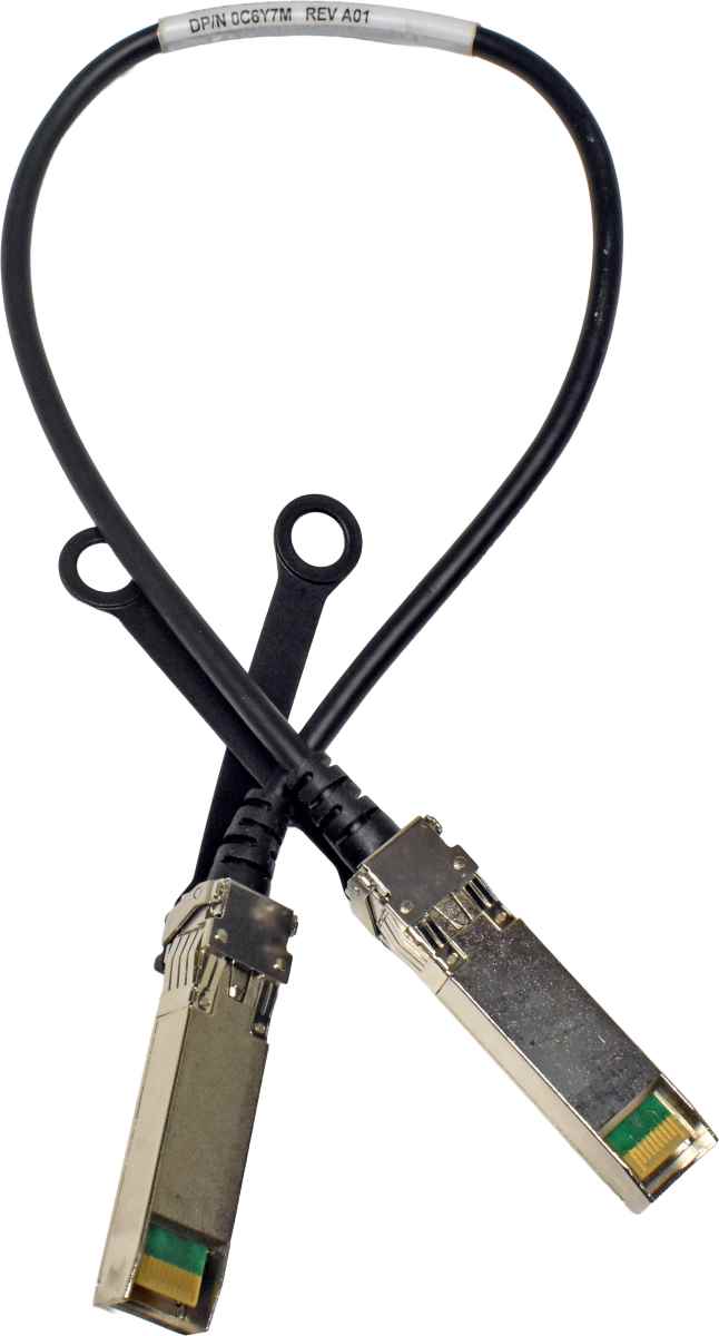 Dell 0C6Y7M 0,5m SFP+ - SFP+ Direct Attach Cable Dell 0C6Y7M 0,5m SFP+ - SFP+ Direct Attach Cable