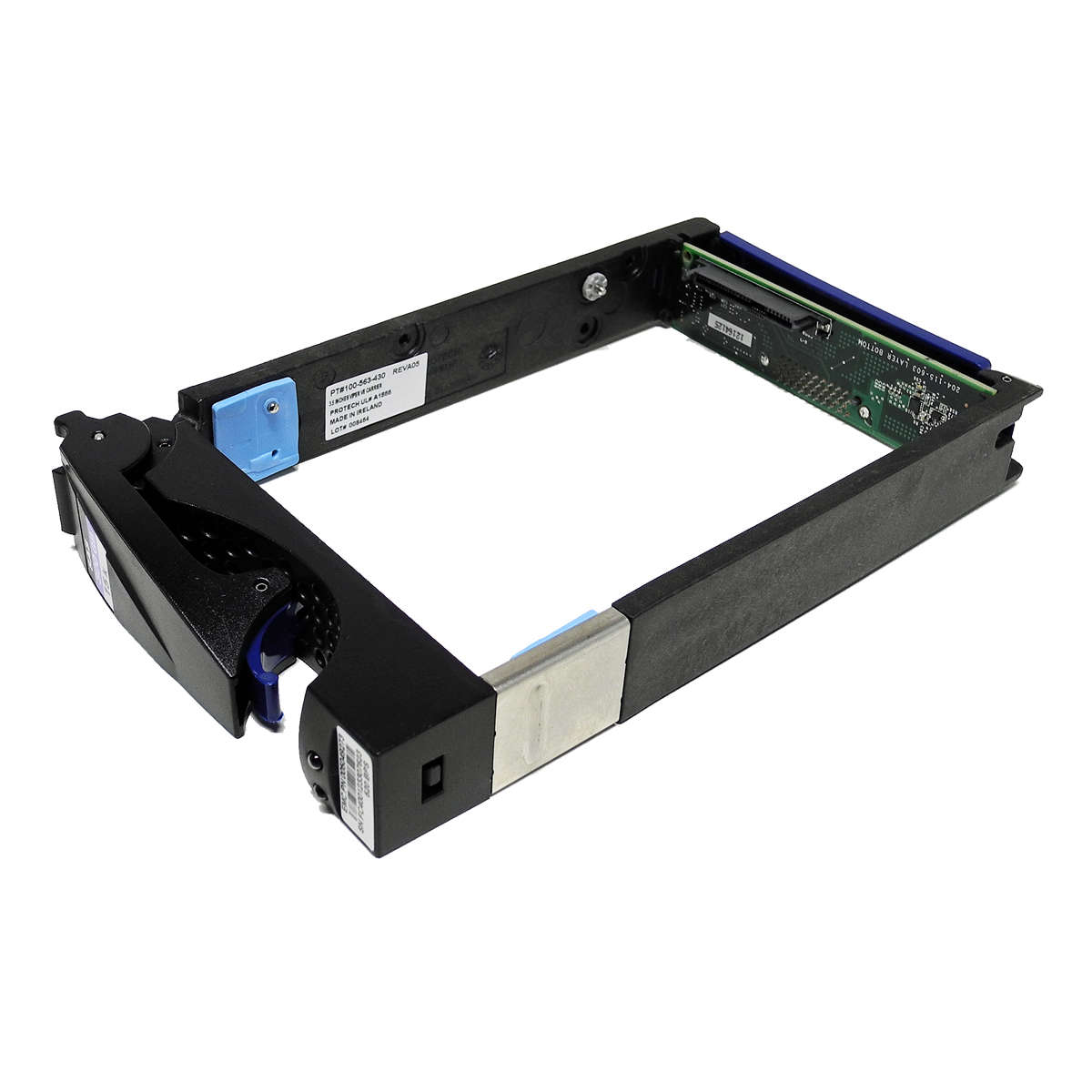 EMC-3-5-Zoll-HDD-Caddy-100-563-430-mit-SAS-Interpo-001.jpg EMC 3.5 Zoll HDD Caddy 100-563-430 mit SATA Interposer Board 204-116-603