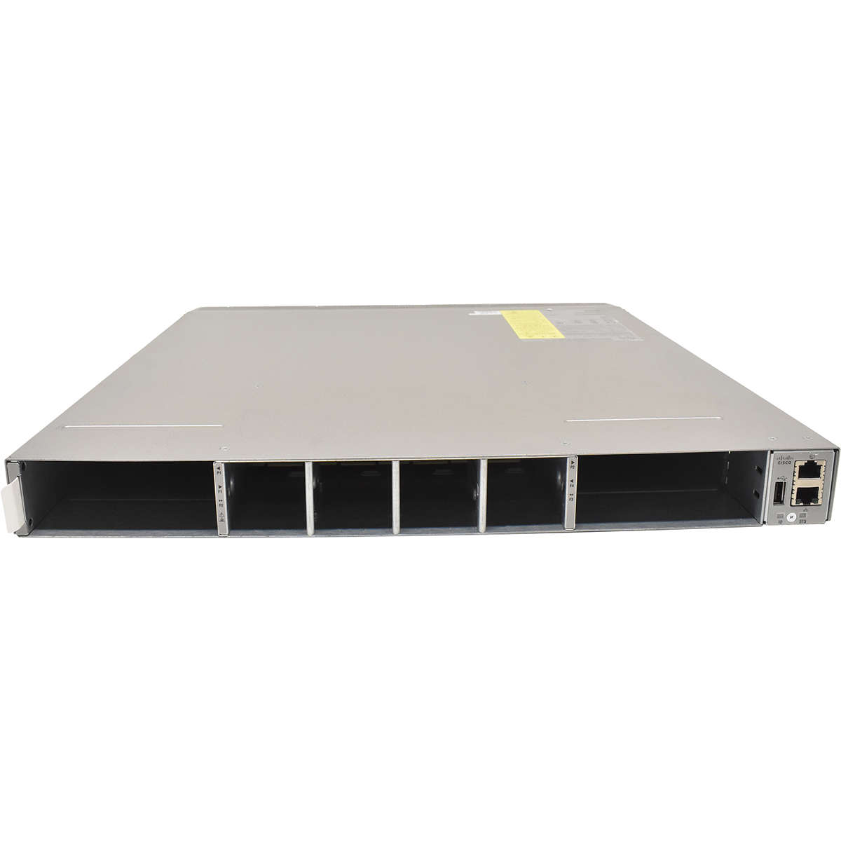 Cisco-Switch-Nexus-N3K-C3132Q-V-32-Ports-QSFP-40G-005.jpg Cisco Switch Nexus N3K-C3132Q-V 32-Ports QSFP+ 40G 4-Ports SFP+ 10G No OS No PSU No FAN 68-5879-01