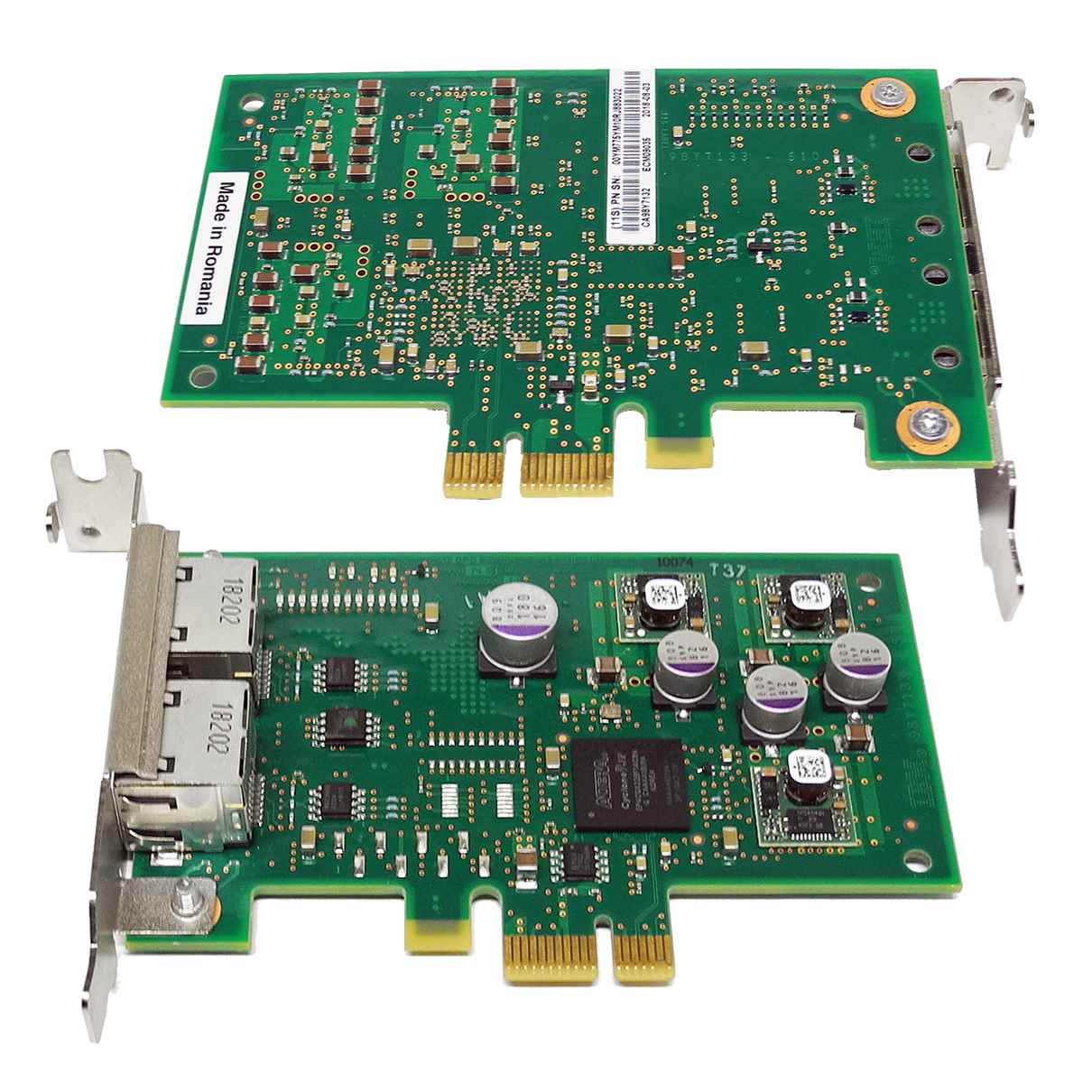 IBM 00YM775 PCIe x4 Dual-Port Gigabit Ethernet Netzwerkkarte LP CA98Y7132 IBM 00YM775 PCIe x4 Dual-Port Gigabit Ethernet Netzwerkkarte LP CA98Y7132
