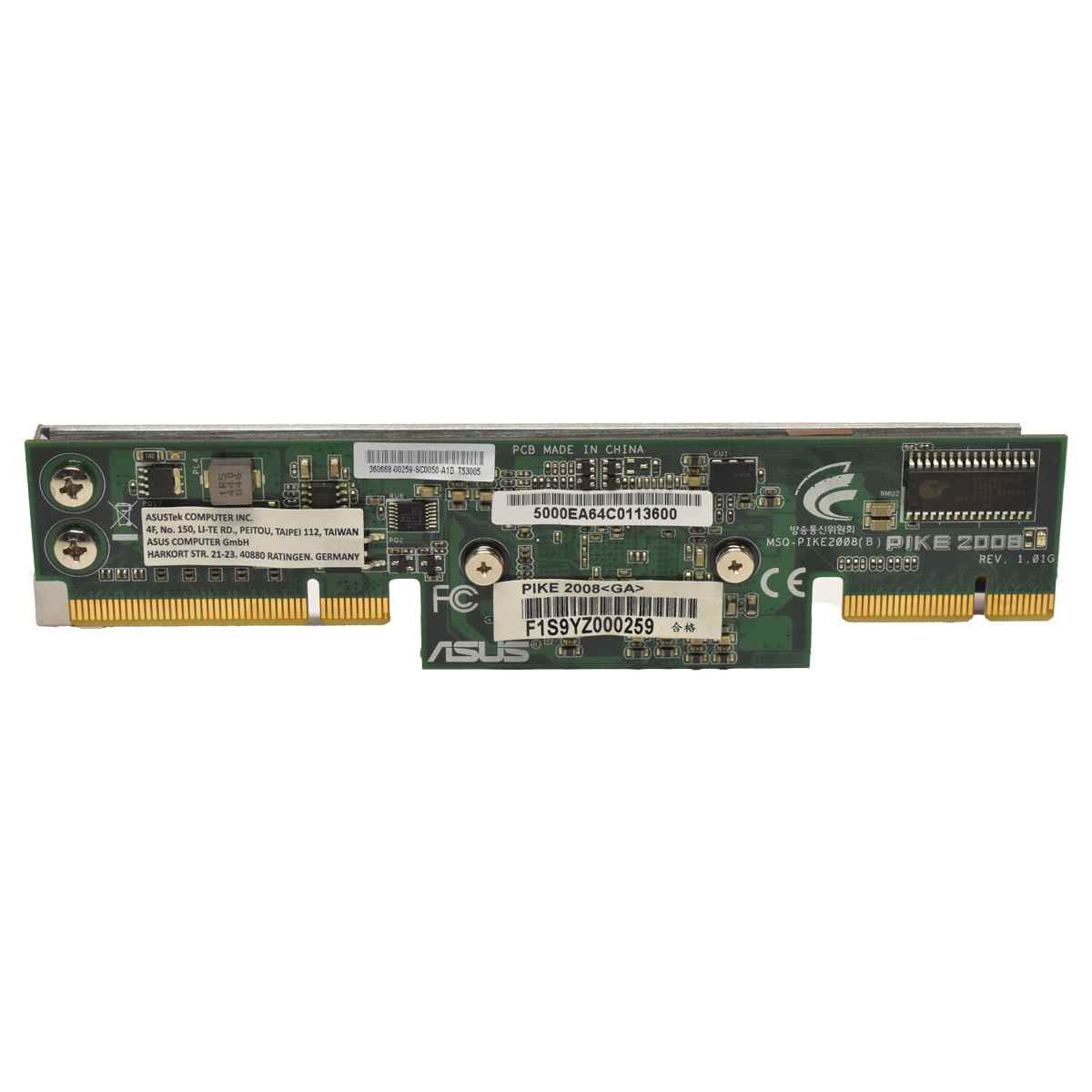 Asus RAID Controller PIKE 2008 RAID SAS / SATA 6Gbps PCIe x8 Asus RAID Controller PIKE 2008 RAID SAS / SATA 6Gbps PCIe x8