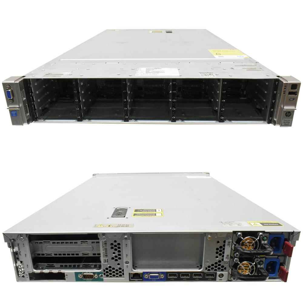 HP ProLiant DL380p G8 NO CPU NO RAM NO Heatsink 25x Bay 2.5 Zoll HP ProLiant DL380p G8 2xE5-2630L V2 16GB RAM 25x Bay 2.5 Zoll