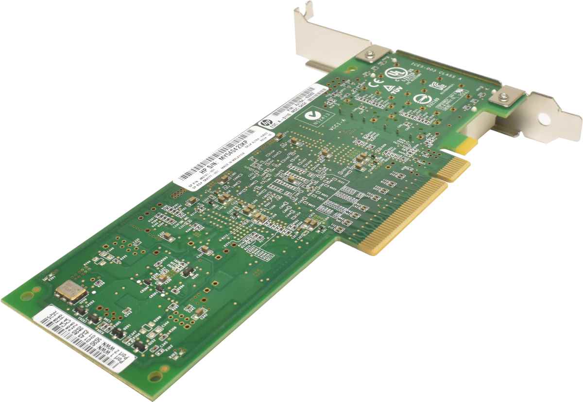 HP QLogic QLE2562-HP 2-Port 8G FC Network Adapter PCIe x8 AJ764-63002 489191-001 FP HP QLogic QLE2562-HP 2-Port 8G FC Network Adapter PCIe x8 AJ764-63002 489191-001 FP