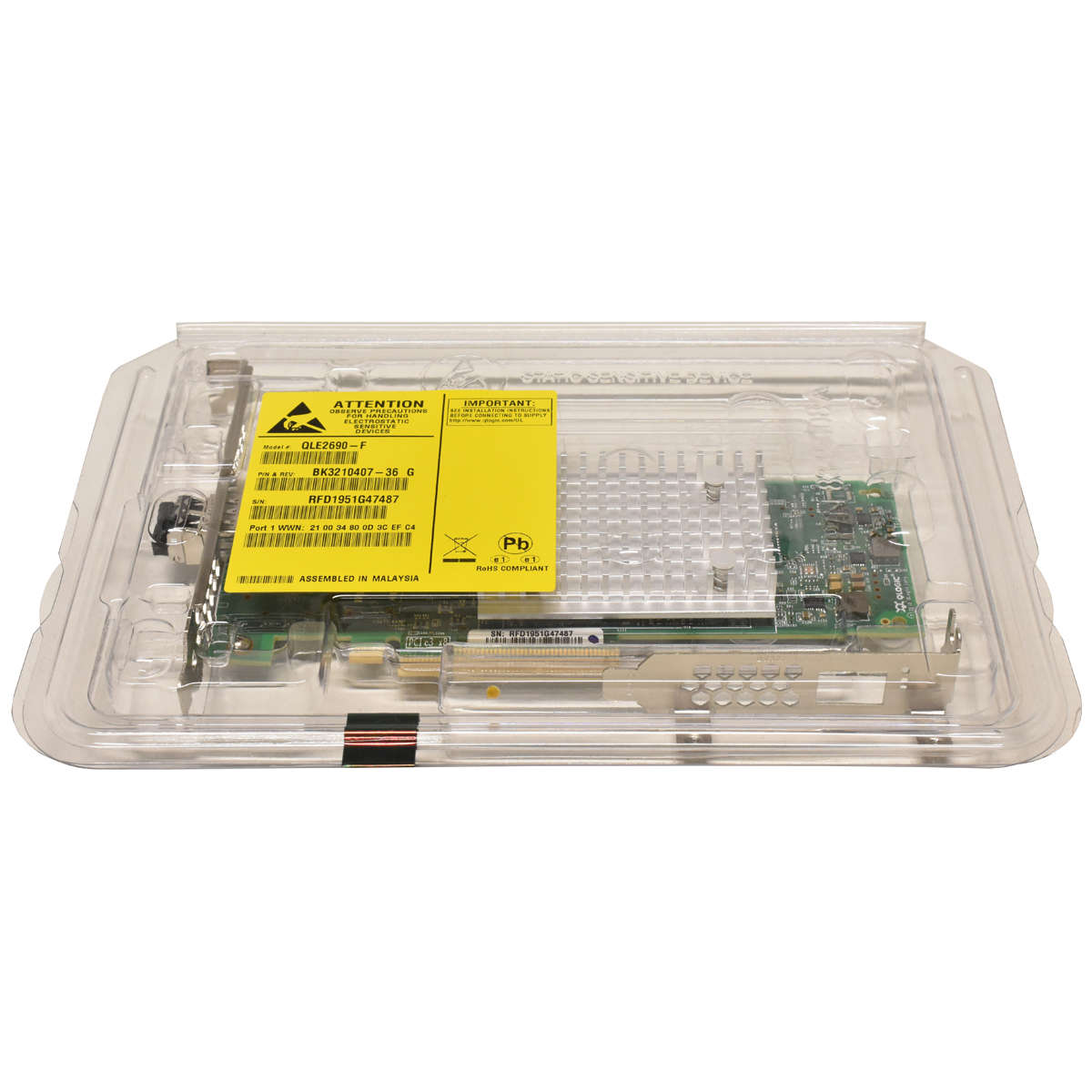 Fujitsu-Qlogic-QLE2690-F-QLE2690-1x-16Gbps-FC-Port-002.jpg Fujitsu Qlogic QLE2690-F QLE2690 1x 16Gbps FC Port PCIe BK3210407-36 FP LP NEW