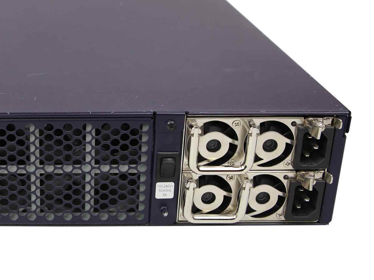 Blue Coat Packeteer PacketShaper 10000 PS10000G-L200M-2000 2x PSU no HDD