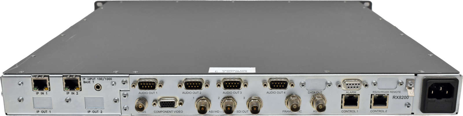 Tandberg-Receiver-RX8200-MPEG2-MPEG4-4-2-2-Base-Un-002.jpg Tandberg Receiver RX8200 MPEG2 & MPEG4 4:2:2 Base Unit for Receiver RX8200 Rev. 1.2
