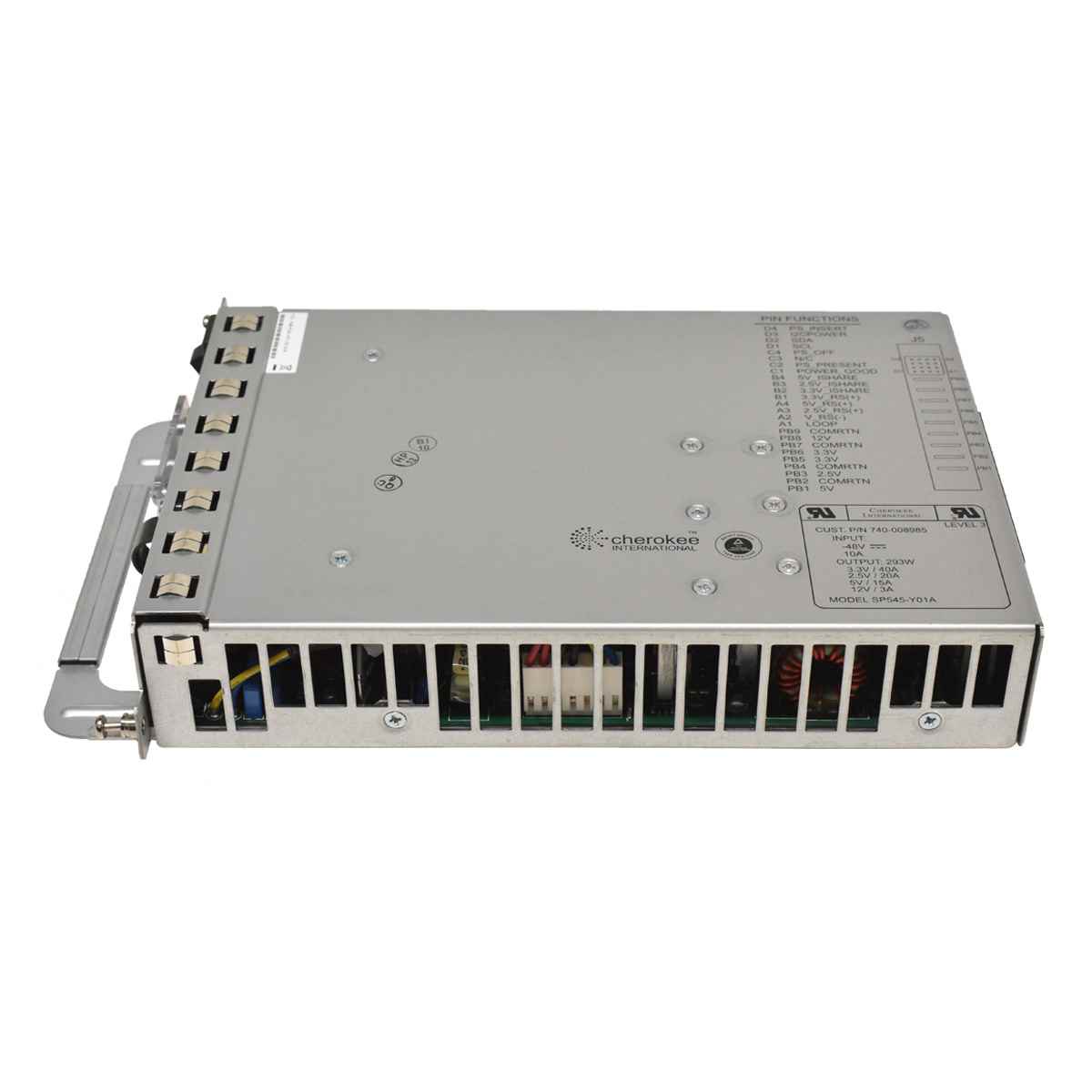 Juniper PWR-M10I Router 163I 293W SP545-Y01A P/N:740-008985 Juniper PWR-M10I Router 163I 293W SP545-Y01A P/N:740-008985