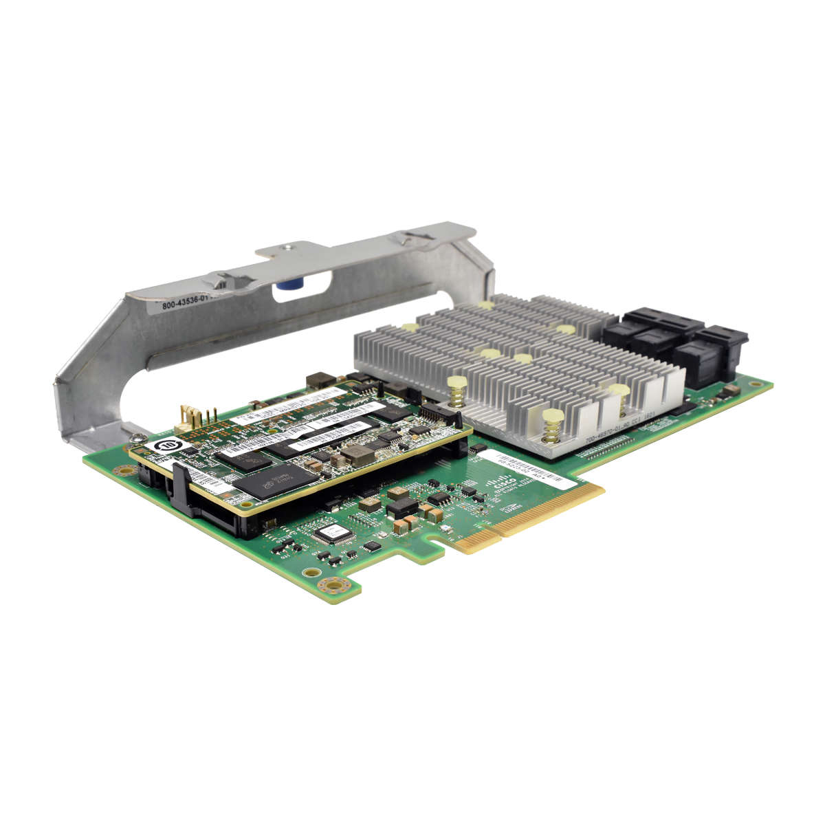 Cisco-UCS-C460-M4-12G-RAID-Controller-73-16109-02-004.jpg Cisco UCS C460 M4 12G RAID Controller 73-16109-02 + Cache Modul UCSC-MRAID12G-1GB + BBU + Kabel + Mounting Bracket