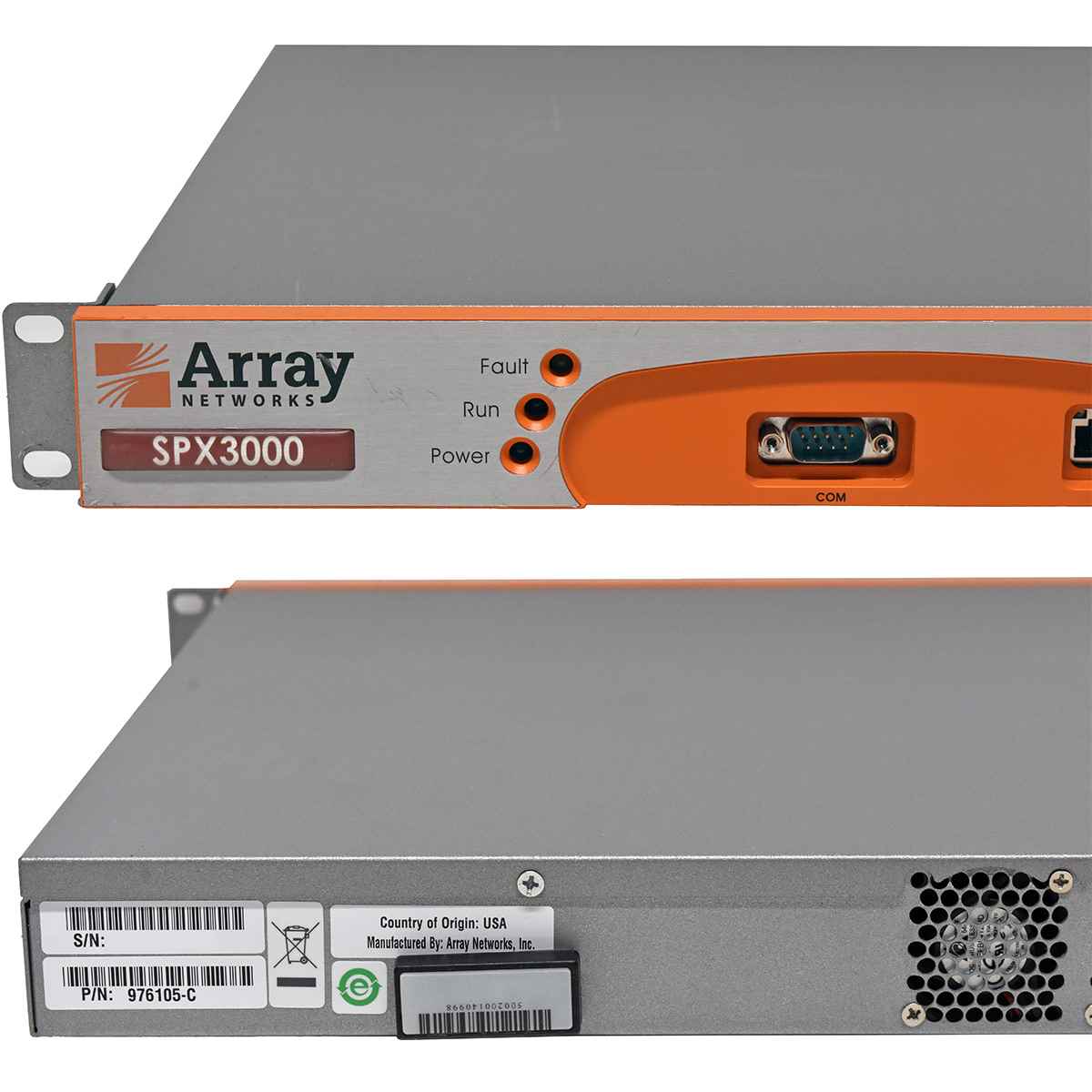 Array Networks SPX3000 976105-C Universal Access Controller + Rack Ears Array Networks SPX3000 976105-C Universal Access Controller + Rack Ears
