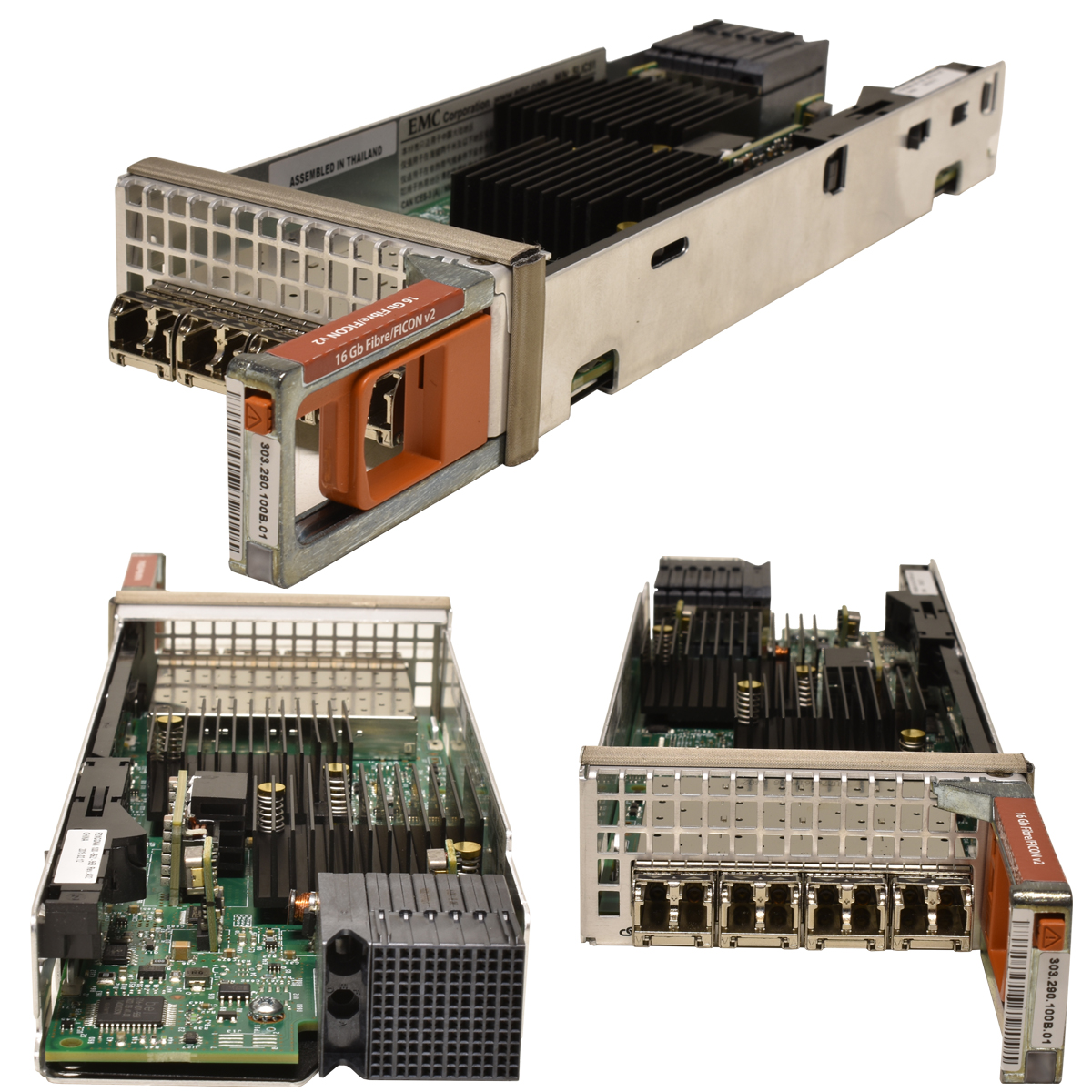 EMC Fibre V2 16 Gb Netzwerk Module 4 SFP für VNX 8000 303-290-100B.02 EMC Fibre V2 16 Gb Netzwerk Module 4 SFP für VNX 8000 303-290-100B.02