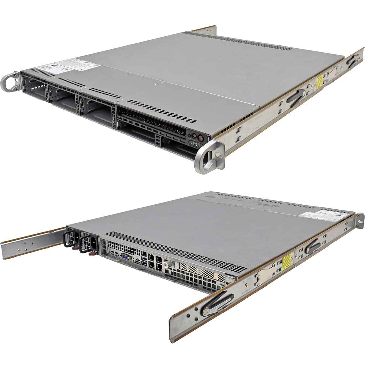 Supermicro CSE-113M-6 1U 2x Intel Xeon E5-2640 v4 32GB PC4 8x SFF 2,5