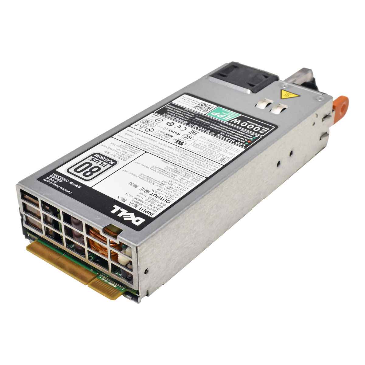 Dell Power Supply Netzteil D2000E-S0 0MVP7C 80 Plus Platinum 2000W PSU für Power Edge FX2S Dell Power Supply Netzteil D2000E-S2 0960VR 80 Plus Platinum 2000W PSU für DSS 9000