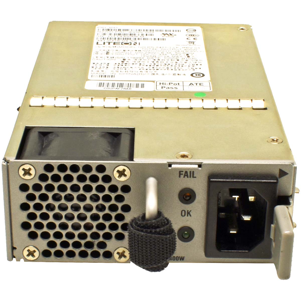 Cisco LiteOn N2200-PAC-400W-B Power Supply/Netzteil 341-0436-03 für Nexus 2224TP 2248TP