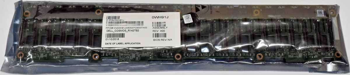 Dell PowerEdge C6400 C6420 HDD Backplane 0WH91J 24-Bay 2.5" SFF NEW NEU Dell PowerEdge C6400 C6420 HDD Backplane 0WH91J 24-Bay 2.5" SFF NEW NEU