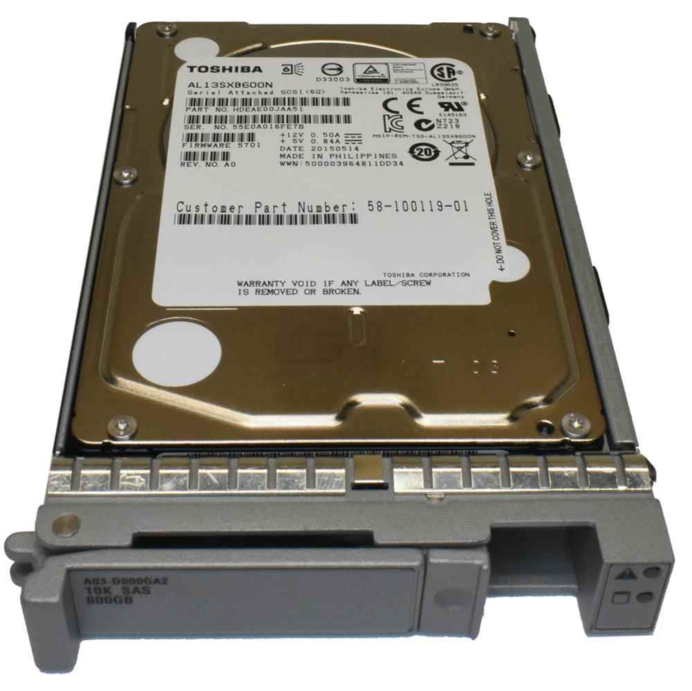 Cisco 600GB 2.5" 10K 6G SAS HDD Festplatte A03-D600GA2 UCS B200 M4, C24 M3