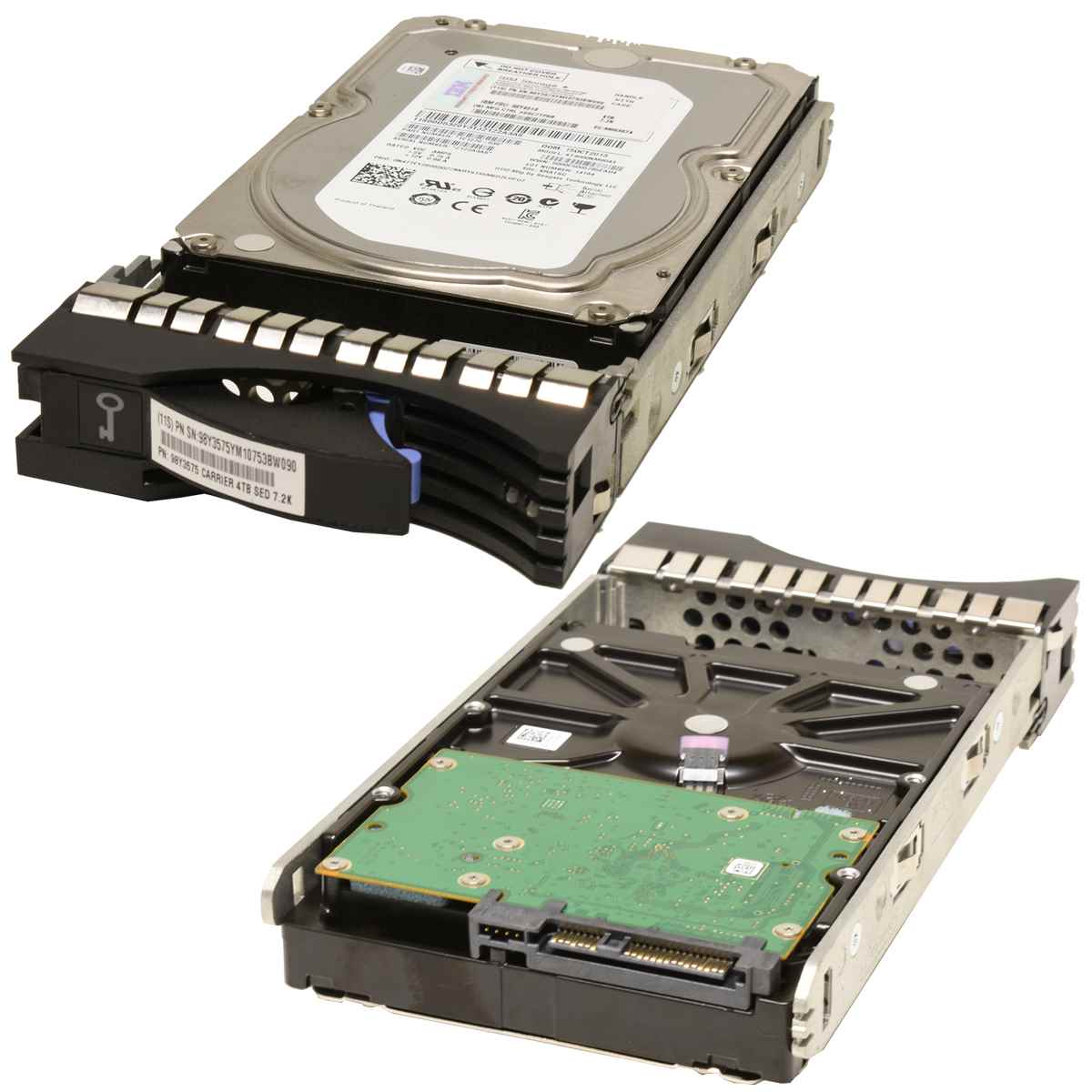 IBM 3TB 3.5 Zoll 7,2K SAS HotSwap Festplatte 6Gb mit Rahmen SED 00AR321 00AR418 IBM Seagate 300GB 3.5" 15K 6G SAS HotSwap Festplatte 44W2235 ST3300657SS