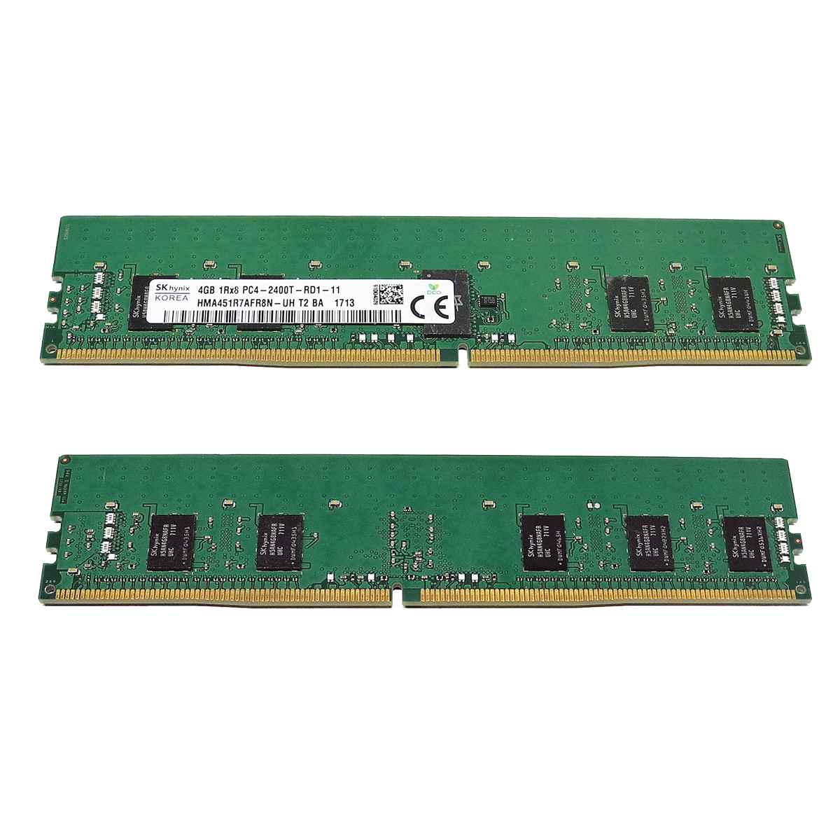 SKhynix 4GB 1Rx8 PC4-2400TP-RD1-11 Server RAM ECC DDR4 HMA451R7AFR8N-UH SKhynix 4GB 1Rx8 PC4-2400TP-RD1-11 Server RAM ECC DDR4 HMA451R7AFR8N-UH