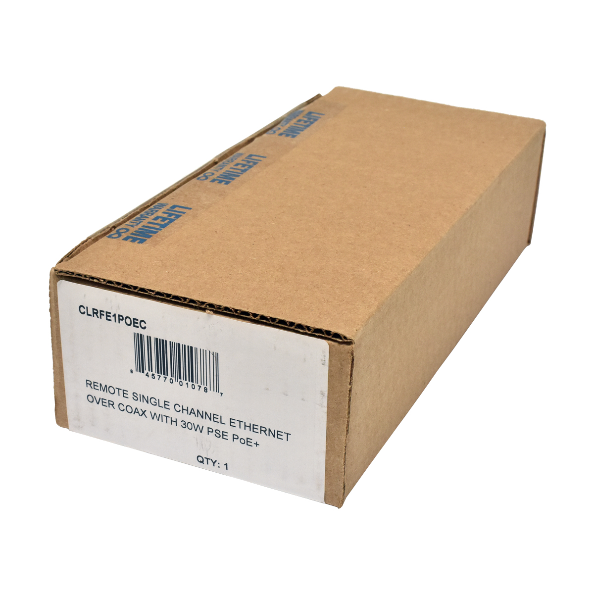 Comnet CLRFE1POEC Remote Single Channel Ethernet over Coax + 30W PSE PoE+ NEW NEU