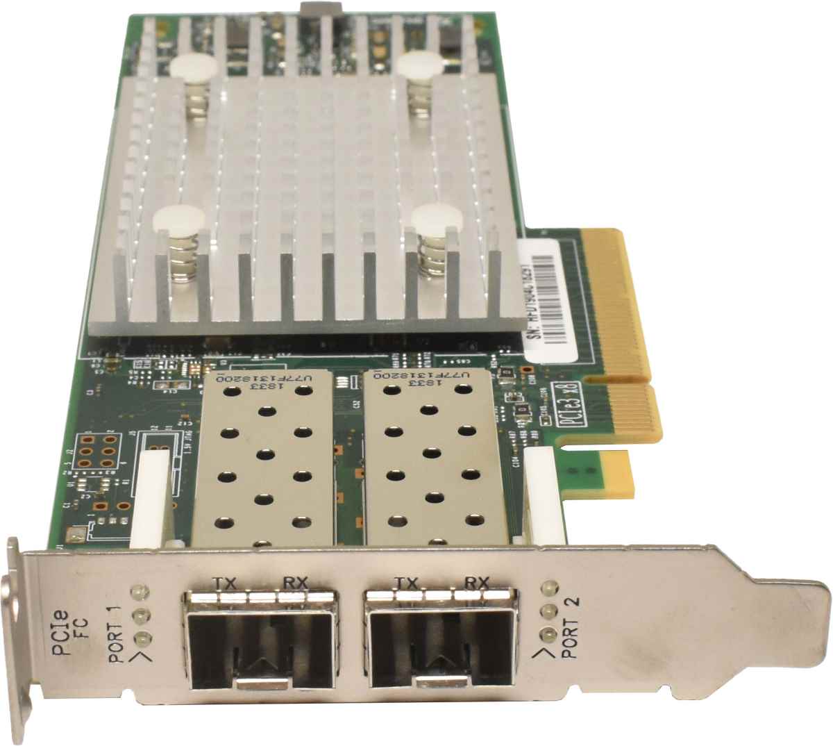 Qlogic Huawei QLE2692-SR 06030382 2x Port SFP+ 16G PCle x8 Netzwerkkarte für HP ZCentral LP Qlogic Huawei QLE2692-SR 06030382 2x Port SFP+ 16G PCle x8 Netzwerkkarte für HP ZCentral LP