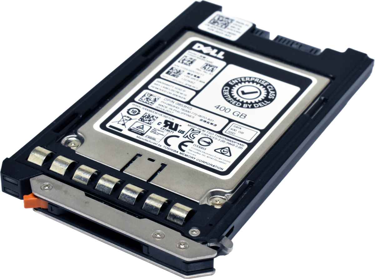 Dell Toshiba 400GB 0853HG THNSF8400CAME 1.8" 6G SATA SSD PowerEdge M830 M630 M430 Blade Dell Toshiba 400GB 1.8" 6G SATA SSD 0853HG THNSF8400CAME PowerEdge M830 M630 M430 Blade