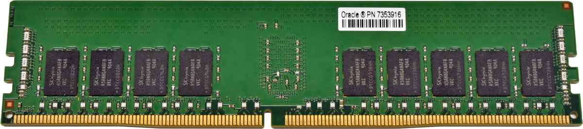 Sun Oracle X7-2 / 2L 16GB 1Rx4 PC4-2666V-RC2 7353916 HMA82GR7AFR4N-VK RDIMM Sun Oracle X7-2 / 2L 16GB 1Rx4 PC4-2666V-RC2 7353916 HMA82GR7AFR4N-VK RDIMM
