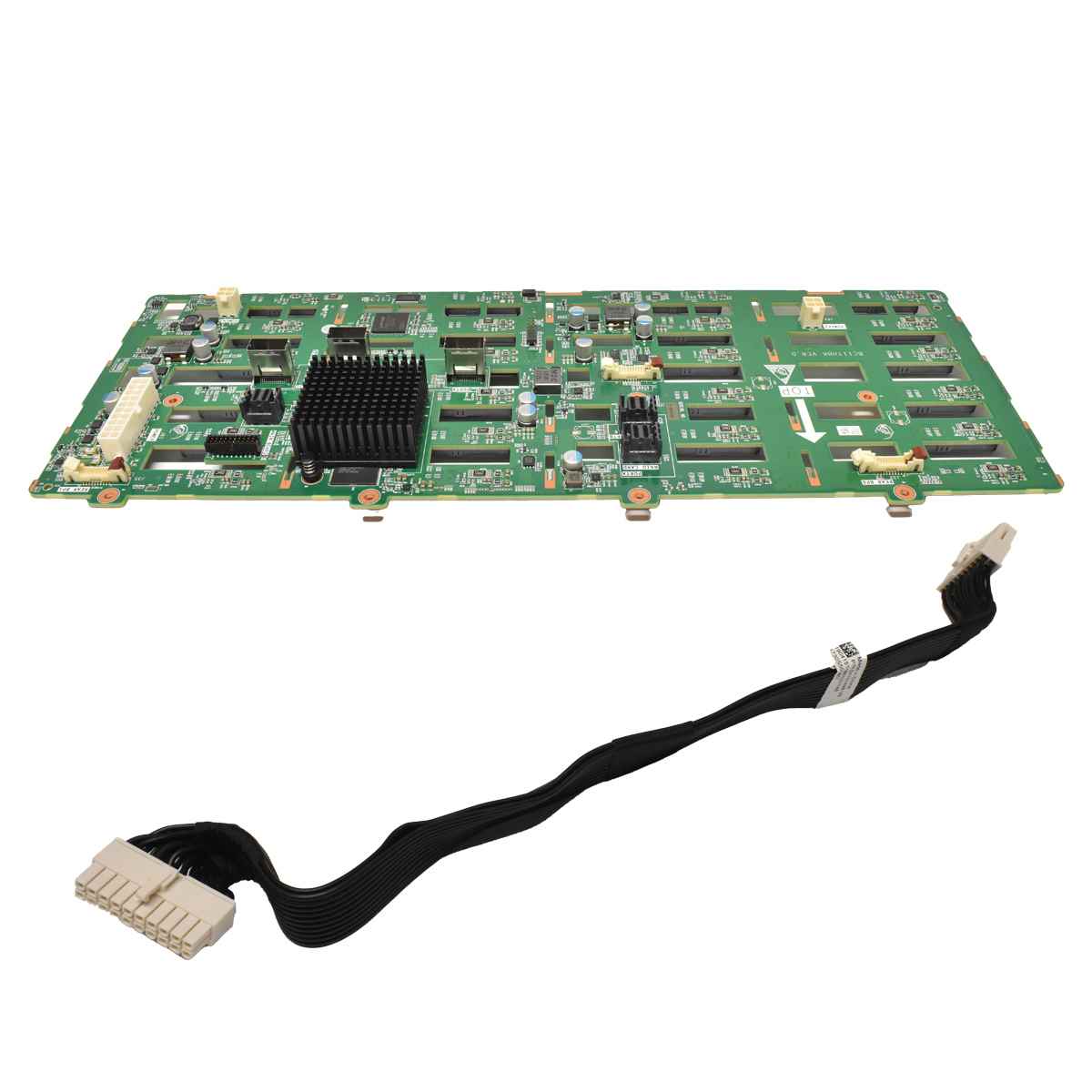 Huawei 24x 3,5 Zoll SFF SAS SATA Backplane BC11THBK + Power Kabel für 5288 V3 Huawei 24x 3,5 Zoll SFF SAS SATA Backplane BC11THBK + Power Kabel für 5288 V3