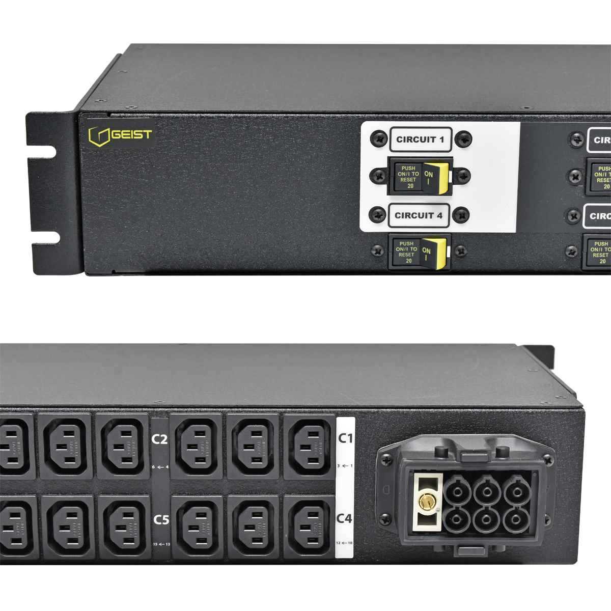 Vertiv Geist U1026 HV04002-17011A DU00X2R1-18C137-0H02A9F00-S 18 x C13 40A PDU Vertiv Geist U1026 HV04002-17011A DU00X2R1-18C137-0H02A9F00-S 18 x C13 40A PDU