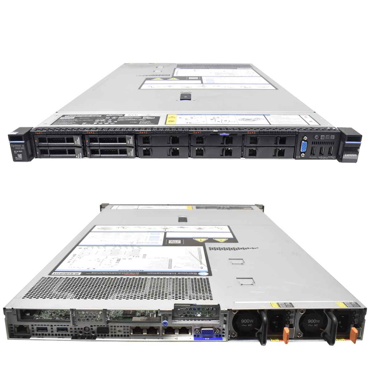 Lenovo System x3550 M5 Server 2x E5-2620 V4 32GB RAM DDR4 4x 300GB HDD 10x SFF 2,5 Lenovo System x3550 M5 Server 2x E5-2620 V3 32GB RAM DDR4 2x 300GB HDD 4x SFF 2,5