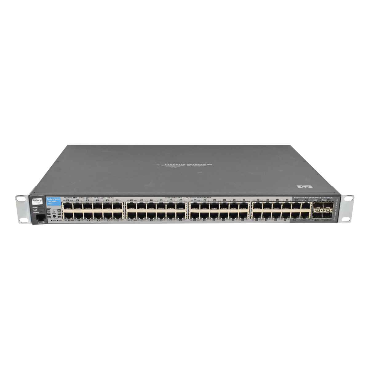HP ProCurve 2810-48G J9022A 48-Port RJ-45 GE Switch 4x SFP Rack Ears HP ProCurve 2810-48G J9022A 48-Port RJ-45 GE Switch 4x SFP Rack Ears