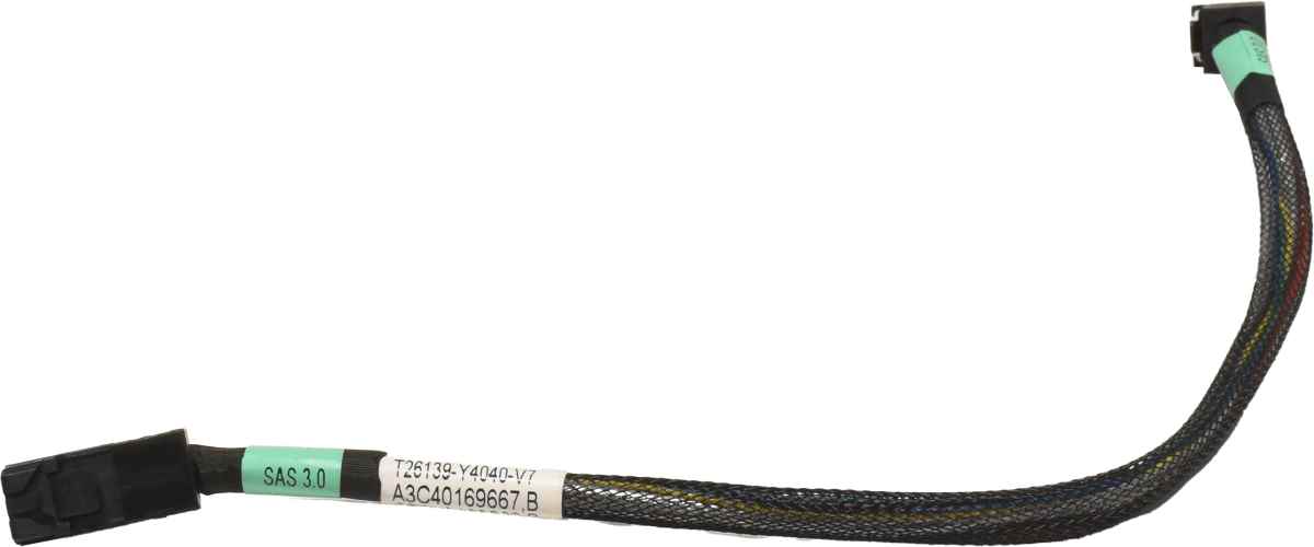 Fujitsu MiniSAS HD Kabel 1x SFF-8643 / 1x SFF-8643 30cm für RX2560 M1 M2 RX2540 M4 M5 T26139-Y4040-V7/V11 Fujitsu MiniSAS HD Kabel 1x SFF-8643 / 1x SFF-8643 30cm für RX2560 M1 M2 RX2540 M4 M5 T26139-Y4040-V7/V11