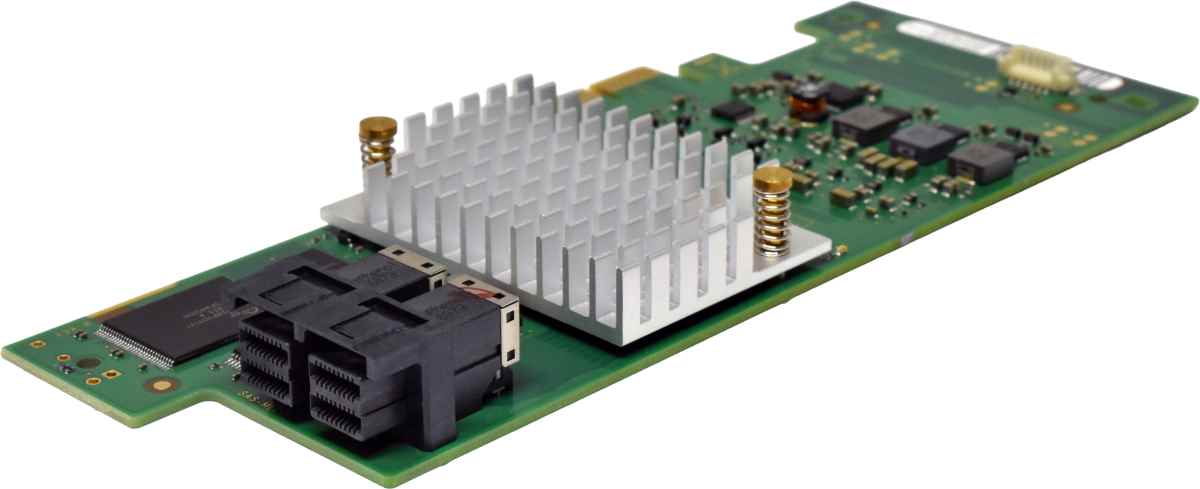 Fujitsu RAID Controller D3327-A12 GS3 A3C40176030 PCIe x8 8-Port 2x 12G MiniSAS HD no Bracket